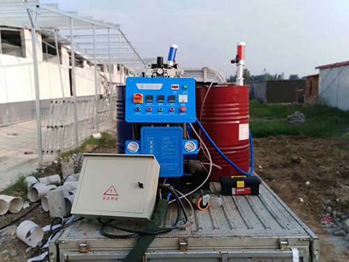 保溫發泡聚氨酯高壓噴涂選哪樣的(圖1) 保溫發泡聚氨酯高壓噴涂施工機械